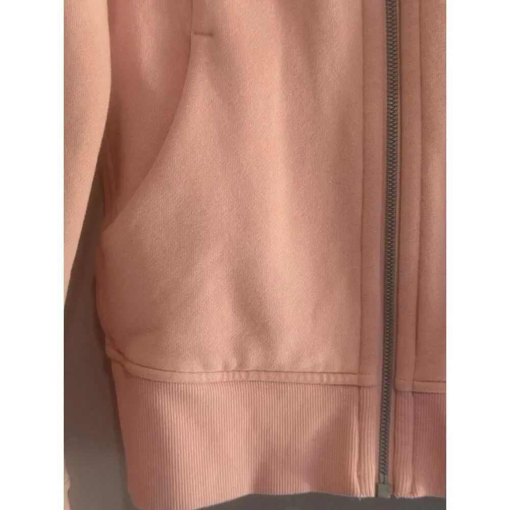 Lululemon Scuba Full Zip Hoodie Jacket Strawberry Milkshake Athletic Thumbhole 6 - Picture 4 of 16